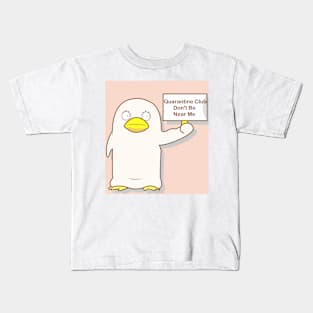 quarantine club stay at home elizabeth san Kids T-Shirt